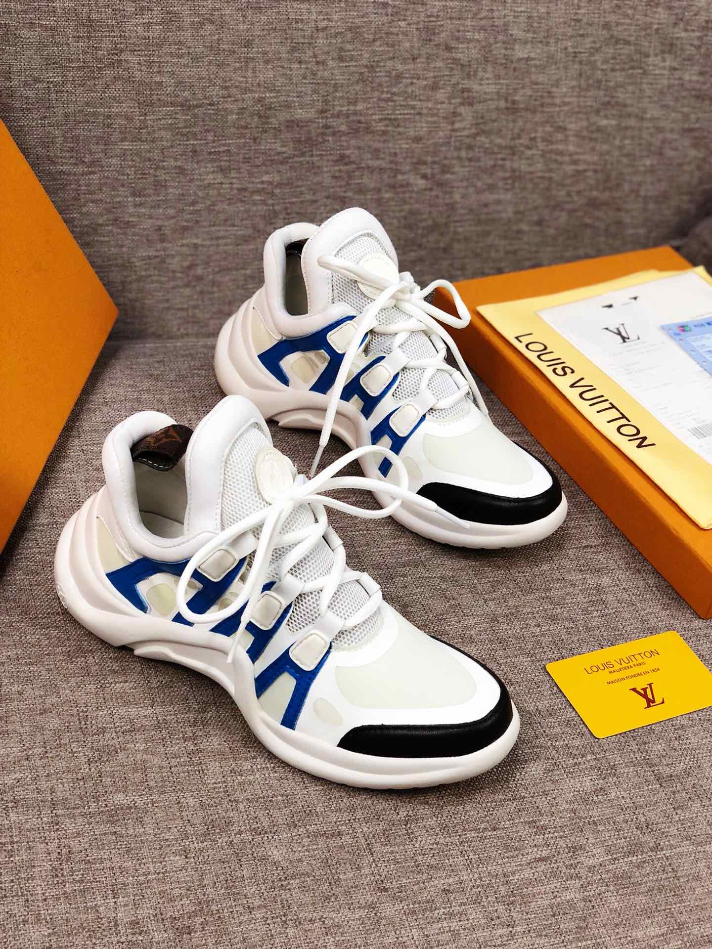 EI -LUV Archlight Blue White Black Sneaker