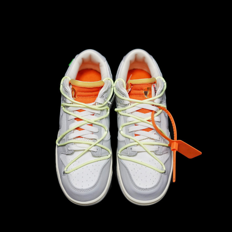EI -OW x Dunk (NO.43) green shoelace orange buckle