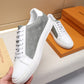 EI -LUV White and Black Sneaker