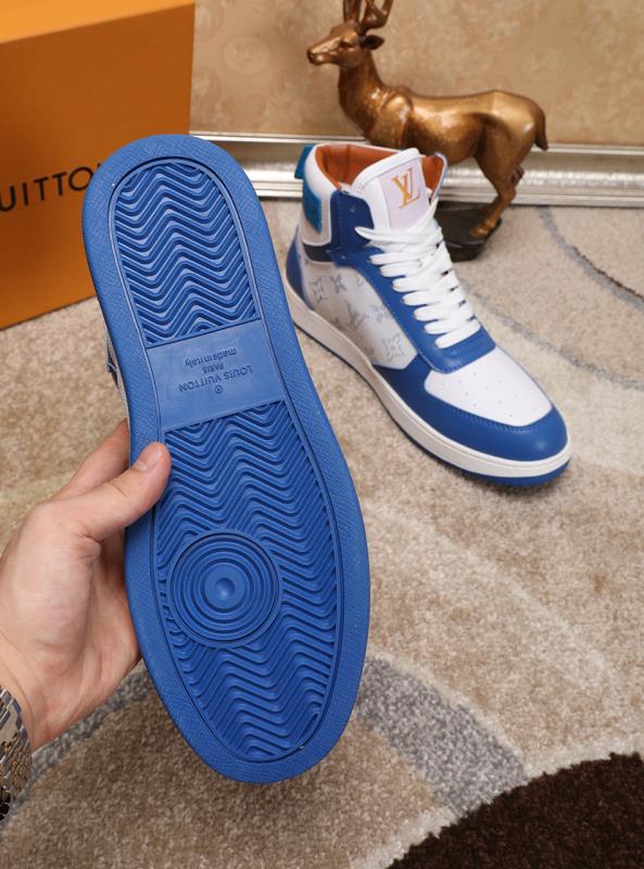 EI -LUV Rivoli High Blue Sneaker