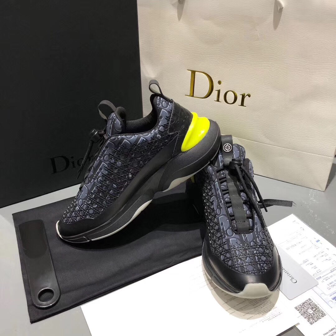 EI -DIR B24 CEnogram Black Yellow Sneaker