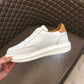 EI -LUV Beverly Hills White Yellow Sneaker