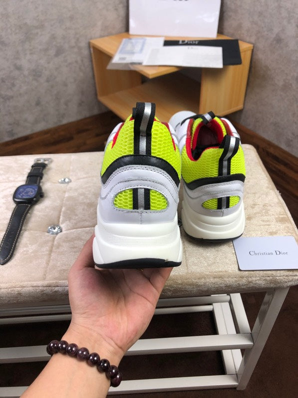 EI -DIR B22 White And Yellow Sneaker