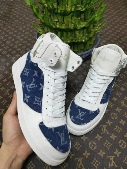 EI -Luv Rivoli White Blue Sneaker