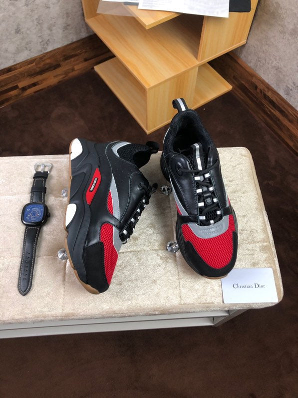 EI -DIR B22 Black And Red Sneaker