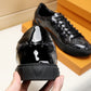 EI -LUV Low CEnogram Black Breathable Sneaker