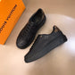 EI -LUV Casual Slip Black Sneaker