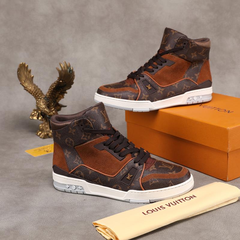 EI -LUV Traners Inspired Brown Sneaker