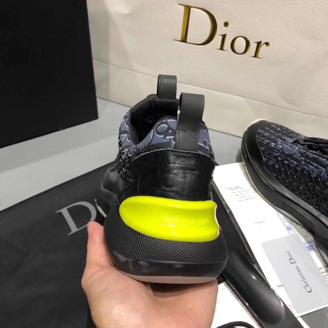 EI -DIR B24 CEnogram Black Yellow Sneaker