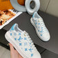 EI -LUV Casual Low Blue White Sneaker