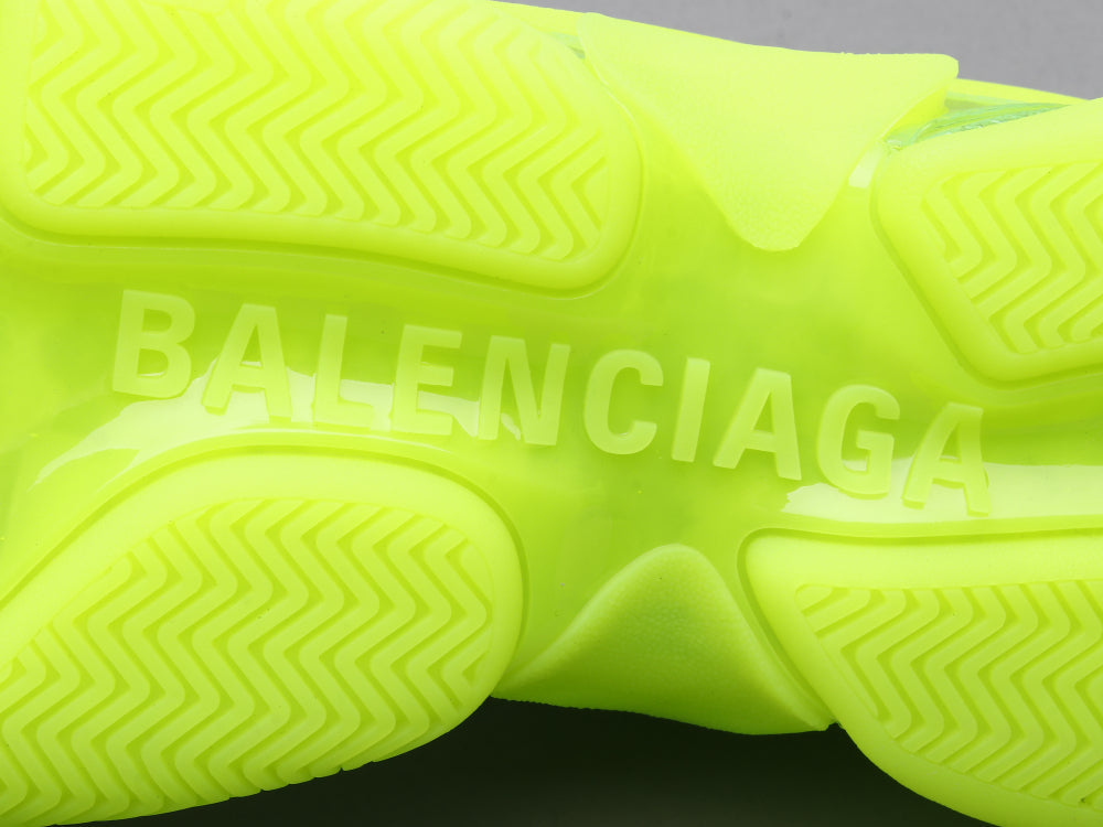 EI -Bla Air Cushion  Fluorescent Green Sneaker
