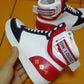 EI -Luv Rivoli Black Red Sneaker
