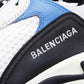 EI -Bla Triple S Black And White Blue Sneaker