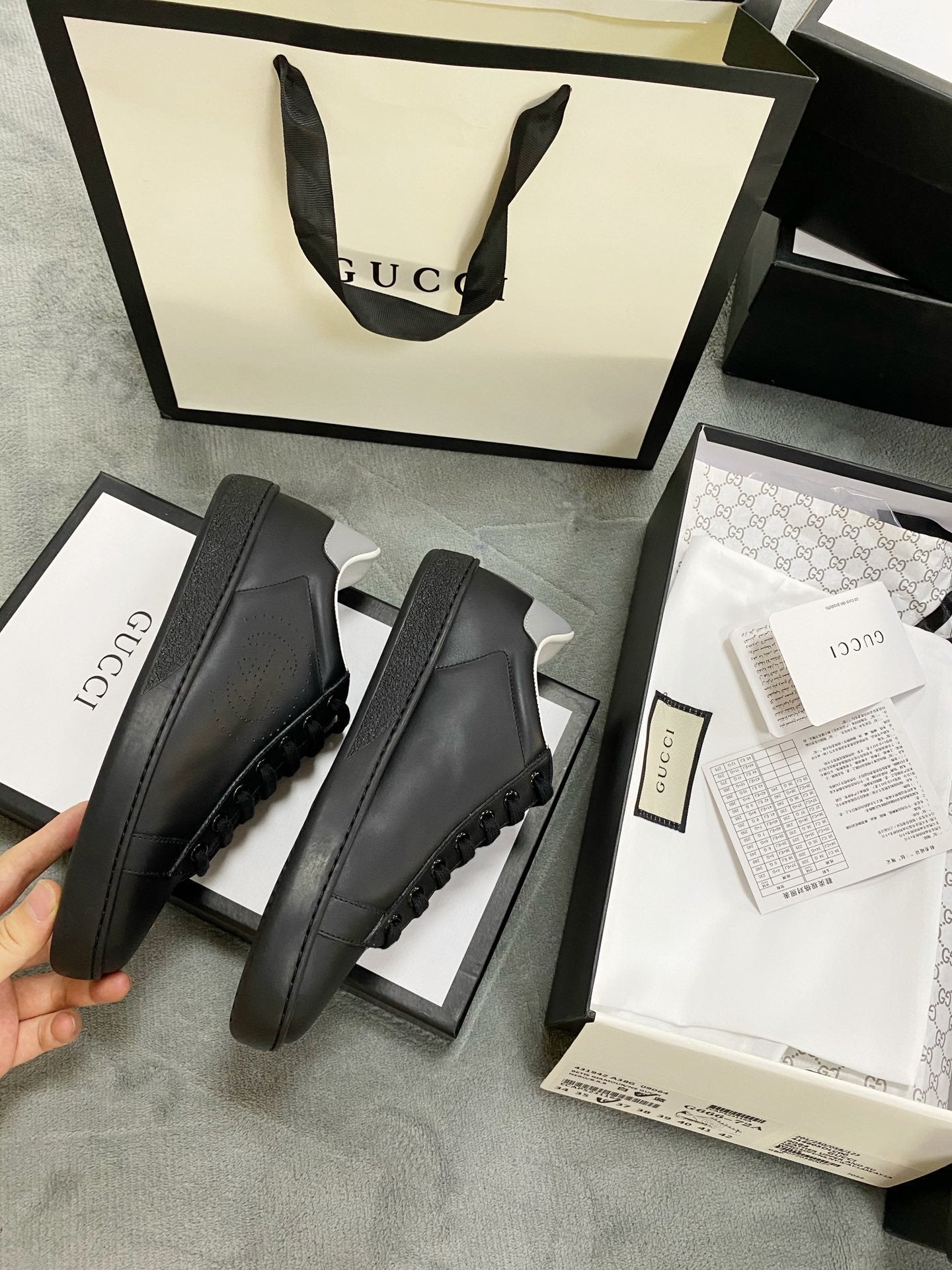 EI - GCI Ace Black   Sneaker 075