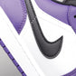 EI -AJ1 purple toe