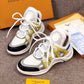EI -LUV Archlight Brown Black Yellow Sneaker