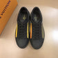EI -LUV Time Out Black Yellow Sneaker