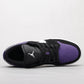 EI -AJ1 Black and purple toes