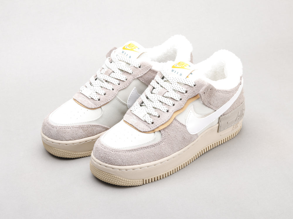 EI -AF1 Shadow gray and white deconstructed plus velvet