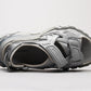 EI -Bla Gray Track Sandals Sneaker