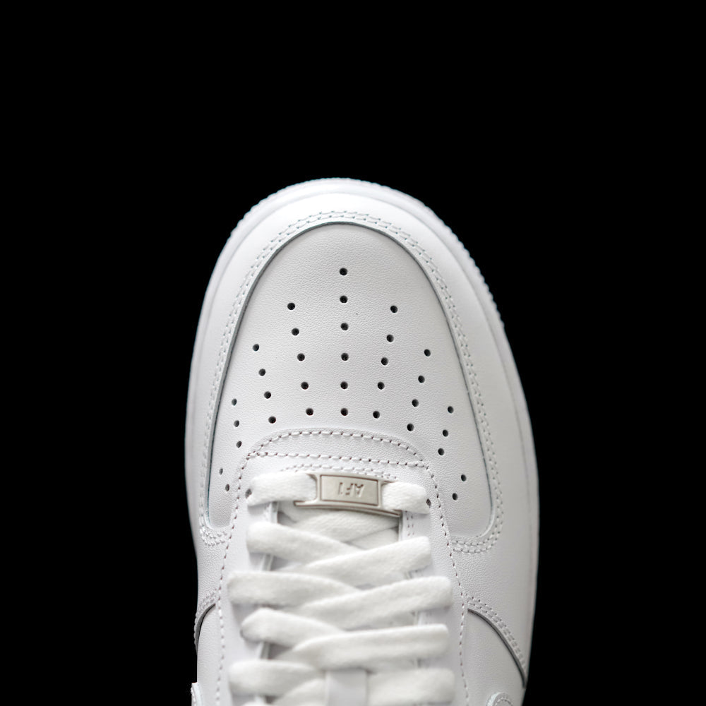 EI -AF1 Pure White Low Top