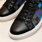 EI -LUV Black and Blue Sneaker