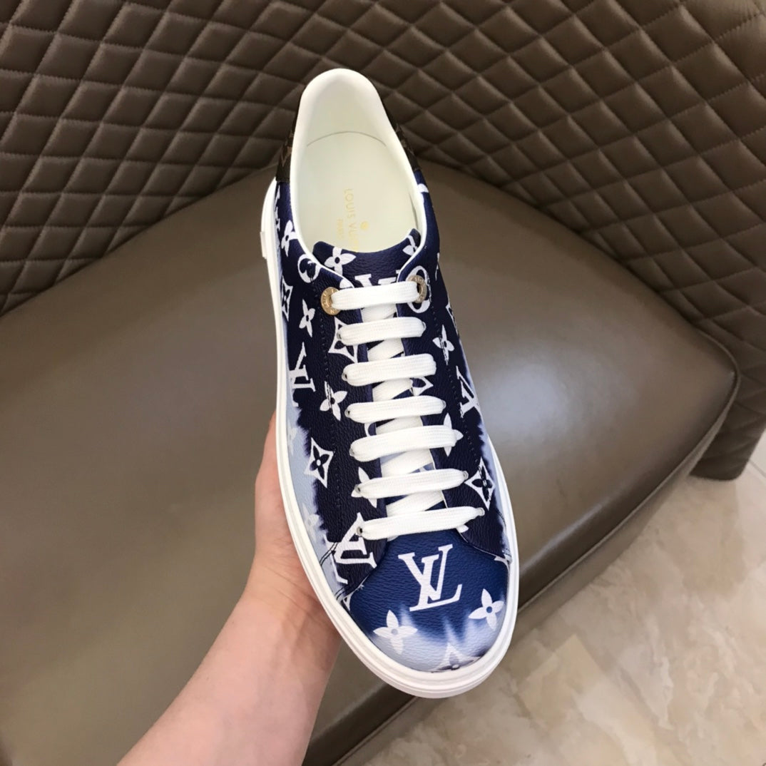 EI -LUV Casual Low Blue Sneaker