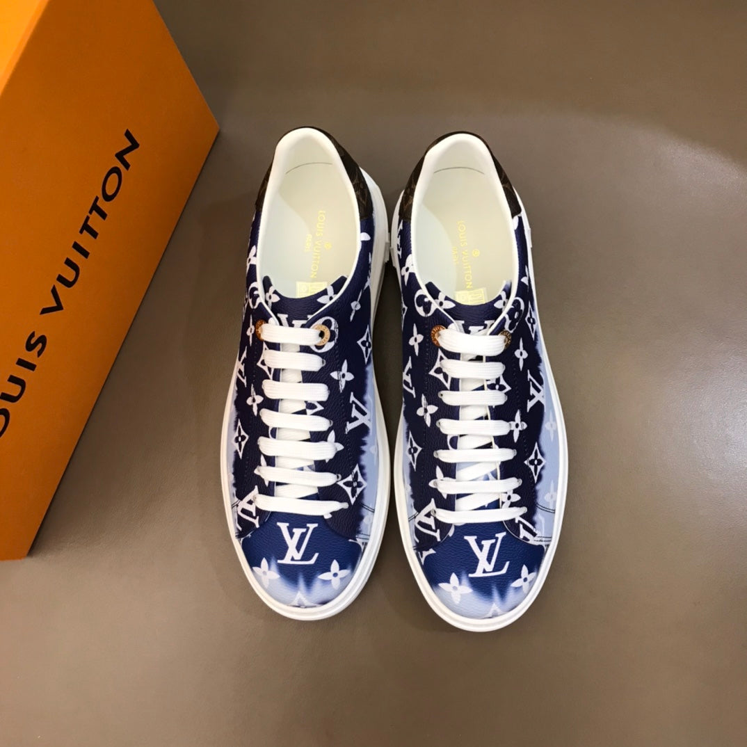 EI -LUV Casual Low Blue Sneaker