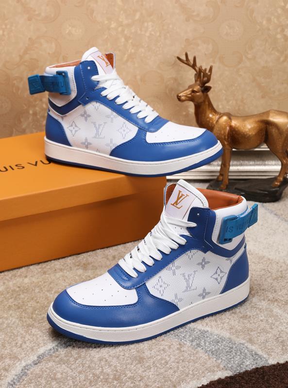 EI -LUV Rivoli High Blue Sneaker