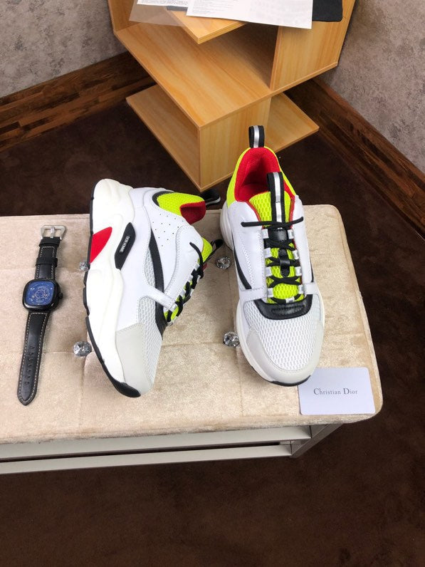 EI -DIR B22 White And Yellow Sneaker