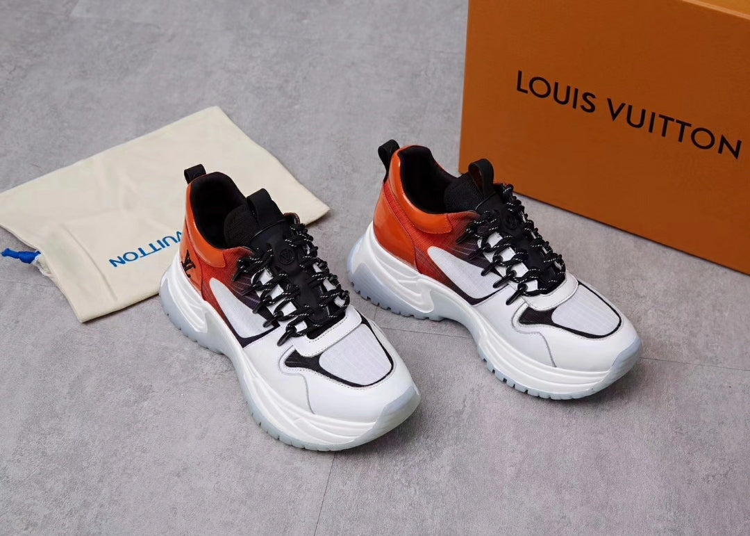 EI -LUV Run Away Pulse Orange Sneaker