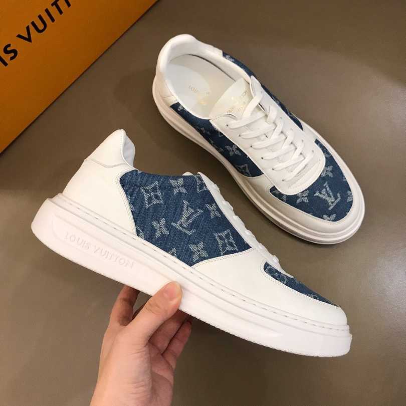 EI -LUV Beverly Hills Blue Sneaker