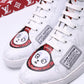 EI -LUV Stellar Trainer Boot White Sneaker