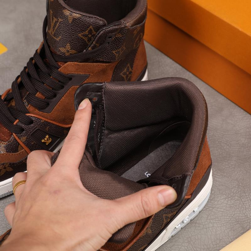 EI -LUV Traners Inspired Brown Sneaker
